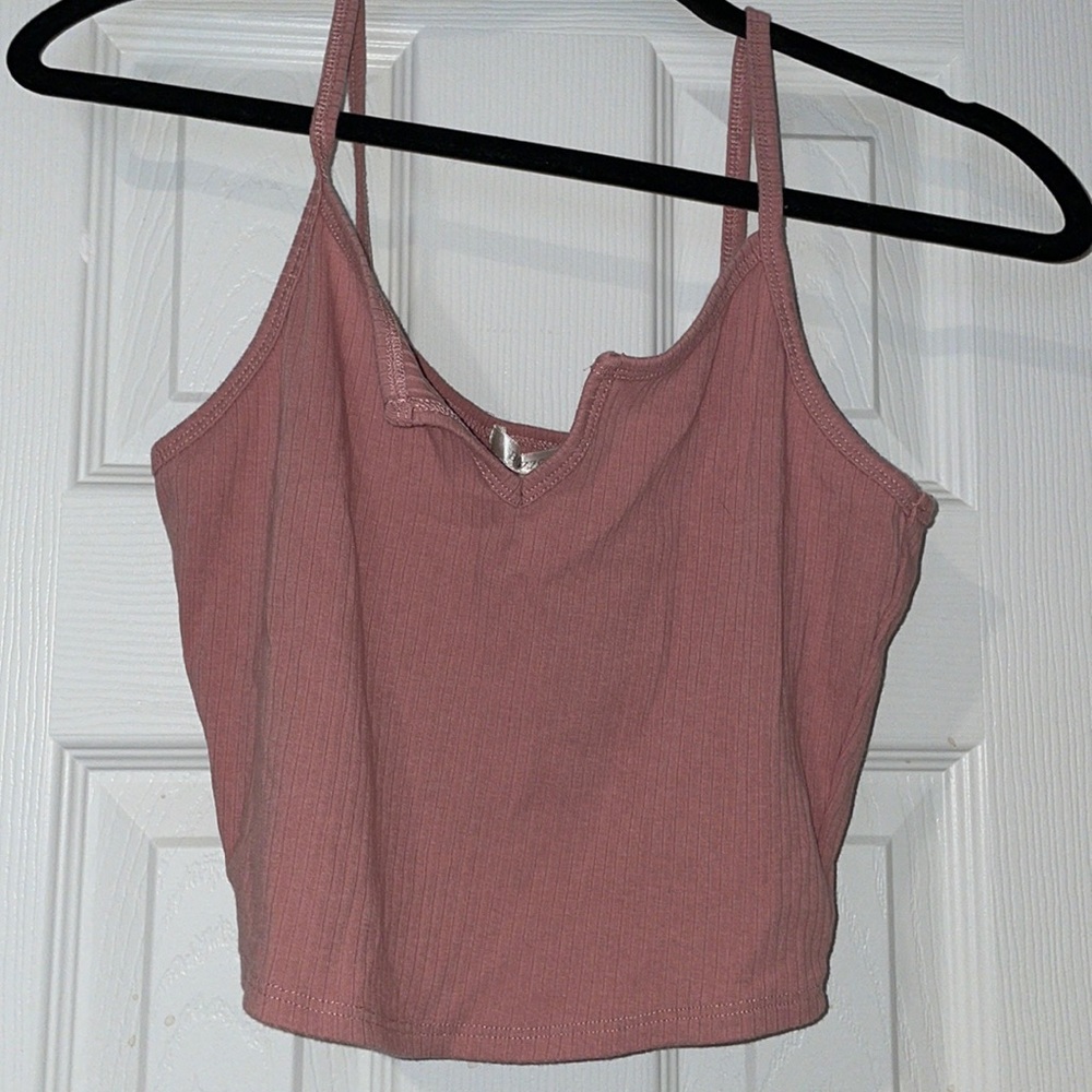 Bozzolo - Pink Cami Cropped Tank Size L
